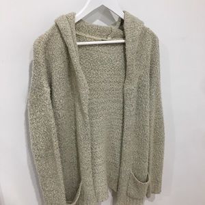 Fuzzy cardigan